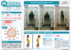 下半身が固まった姿勢