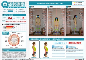 膝が伸びてお腹が出ている姿勢